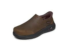 Skechers Men's Work Arch Fit Crosser SR Safety Toe Slip Ins CDB