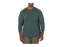 Dickies Men (XL) Long Sleeve X-large/tall Henley