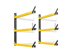 GREENER Lumber Storage Rack Folding w/ 3-Levels, 2 Ct
