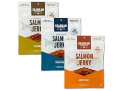 (3pk) SeaBear Wild King Salmon Jerky Trio
