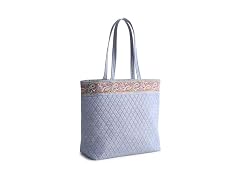 Vera Bradley Premium Cotton Zip Tote Bag