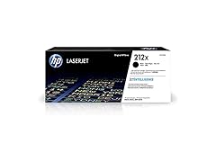 HP 212X Black High-yield Toner Cartridge, W2120X