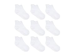 9 Pair Baby Non-Slip Crew Socks