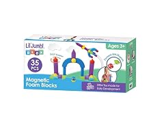 Lil' Jumbl Blox 35-Piece Magnetic Building Blocks Play Set