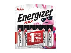 Energizer E91BPF-6 Max 6-Count AA Batteries