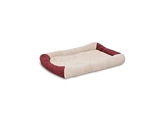 Aspen Pet Self Warming Kennel Mat, Cream & Red