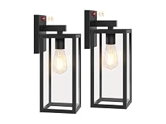 BesLowe 15" Upgraded Motion Sensor Outdoor Wall Light