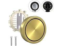 3.55" ABS Bathtub Overflow Cover