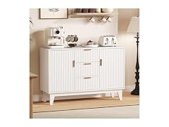 CuisinSmart 47.2" Fluted Buffet Cabinet