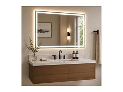 Snowdool 48 x 40 in RGB LED Bathroom