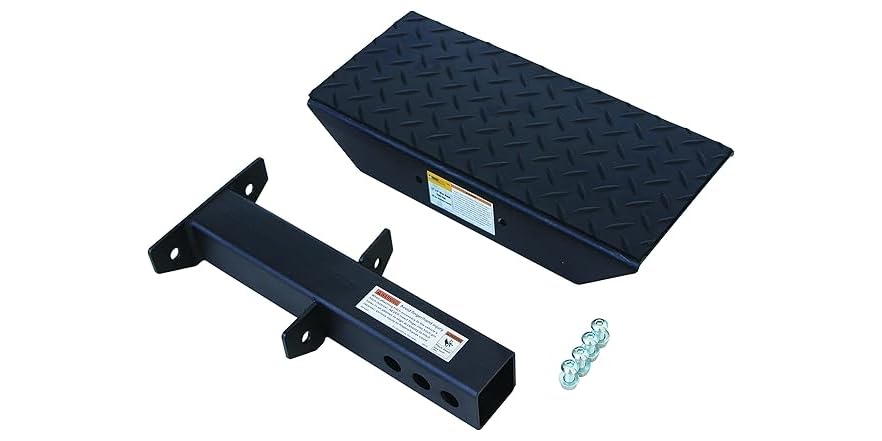 MaxxHaul Steel Hitch Step for 2 inch Receiver