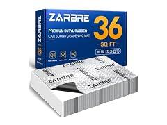 ZARBRE 80 Mil Sound Deadener 36 Sqft