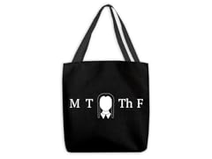 "Spookiest Day of the Week" Large Tote Bag