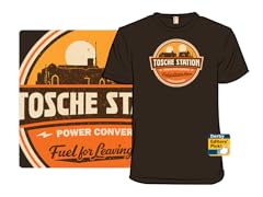 Retro Sci-Fi Fuel Station