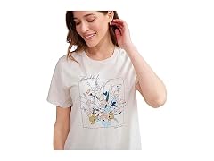 Vera Bradley Women T-shirt Sunlit Garden Sage