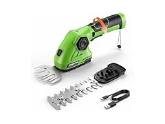WORKPRO 7.2V Hedge Trimmer 2 in 1 Green