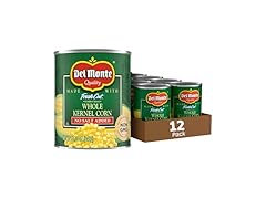 12PK Del Monte Whole Kernel Gold Corn No Salt Added