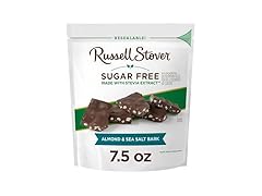 Russell Stover SF Dark Choc Almond 7.5oz
