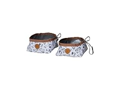 Sport Pet Travel Bowls - Soft Fabric 2pk
