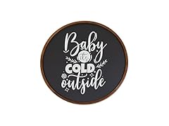 Sunnydaze Round Magnetic Chalkboard