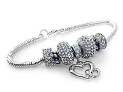 Fiora Diamond Love Bead Bracelet
