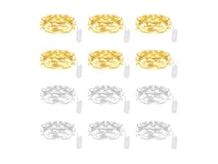 Brightever B0G3QKTZYW 12-Pack Led Fairy Lights