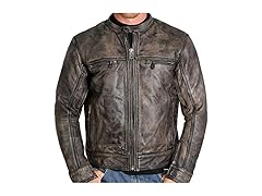 Hot Leathers JKM1019 Men's Distressed