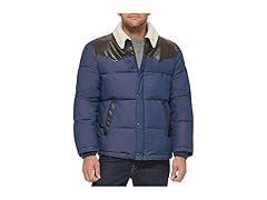 Levi's Mens (M) Out West Puffer Vest Blue Denim
