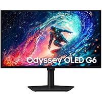 Samsung Odyssey G6 27" 240Hz 0.03ms QHD OLED AMD FreeSync Premium and G-SYNC Compatible Monitor