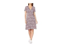 Amazon Essentials Women (XS) Dress Navy Ditsy