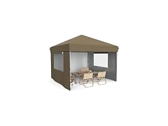 10x10 Pop Up Canopy Tent Khaki