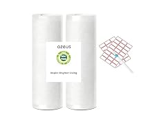 AZEUS Vacuum Sealer Rolls, 2 Sizes