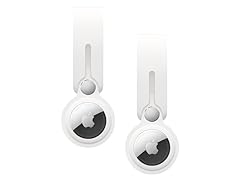(1 or 2 Pack) Apple AirTag Loop (Silicone)