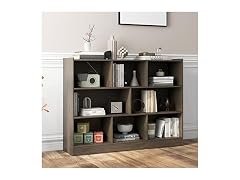 Salches 8-Cube 3-Tier Storage Shelf Gray