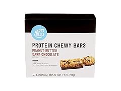 Happy Belly Protein Chewy Bars PB & Dk Choco