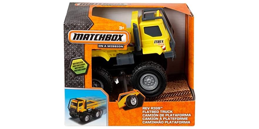 Matchbox Rev Rigs Matchbox Rev Rigs Flatbed Truck