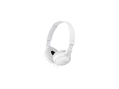 Sony ZX Series Wired Headphones, White