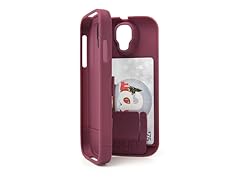 Galaxy S4 Case with Hinged Back - Syrah