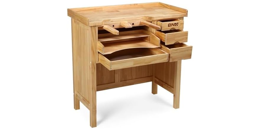 DNA MOTORING Heavy Duty Wood Workbench