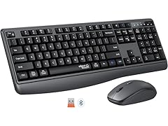Wireless Keyboard and Mouse Combo | 2.4G/BT