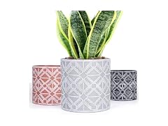 lokeisna Plant Pots, Set of 3