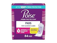 Poise | Incontinence Pads for 84 ct