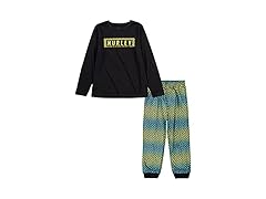 Hurley Men (4) Pajama Checker Set
