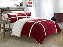 Chloe 2 Piece Sherpa  Comforter Set