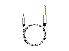 MORELECS 1/8 to 1/4 Stereo Cable