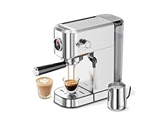 Espresso Maker with Milk Frother