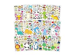 15 Sheets Make Your Own Animal Stickers