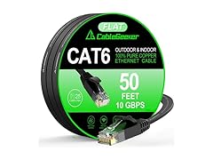 CableGeeker Cat 6 Indoor/Outdoor Ethernet Cable
