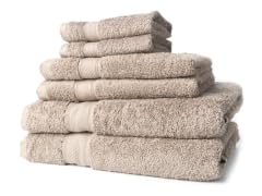 Egyptian Cotton 6pc Towel Set - Khaki