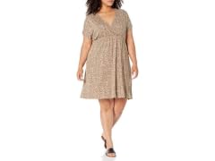 Amazon Essentials Women (3X) A-line Surplice Dress